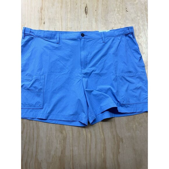 Magellan Outdoors Mens Fish Gear Shorts 3XL Blue Big Tall Flacon Lake NWTs - Picture 1 of 7